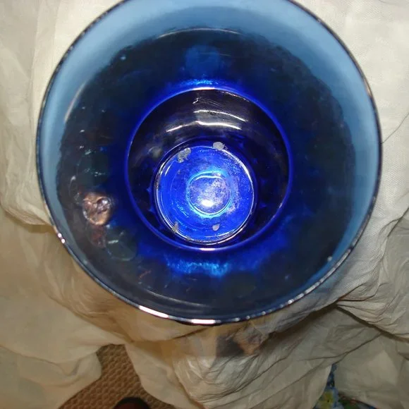 Coin Vase Collectible Handmade Art Glass